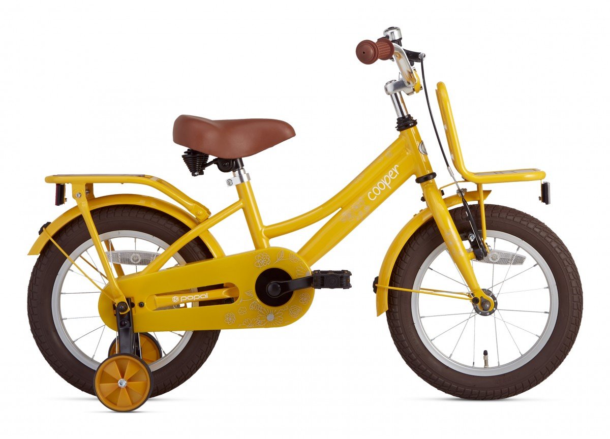 Supersuper Cooper Bamboo 14 Meisjes Geel 14 inch 2023