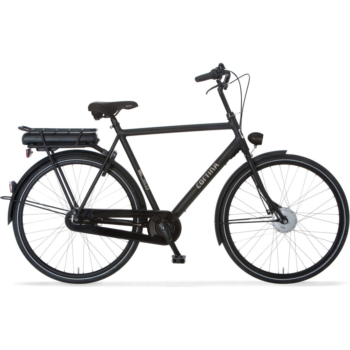 CORTINA Fiets Cortina E-U1 H61, Zwart