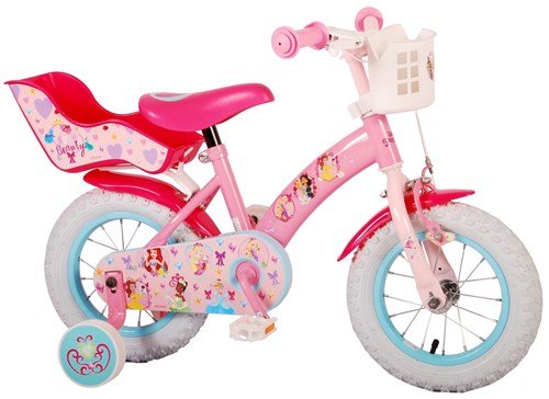 Volare Disney Princess Kinderfiets - Meisjes - 12 inch - , Roze