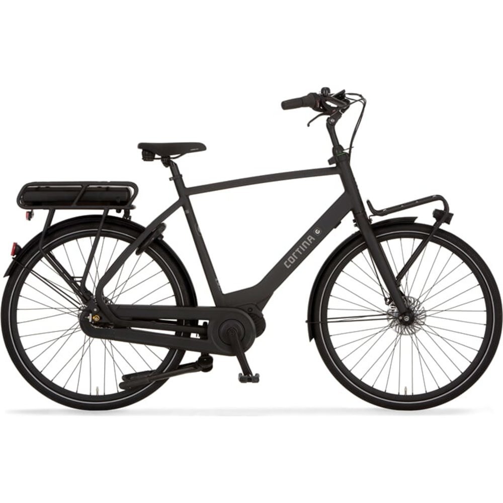 CORTINA E-Common Heren Jet Black Matt 56cm 2022