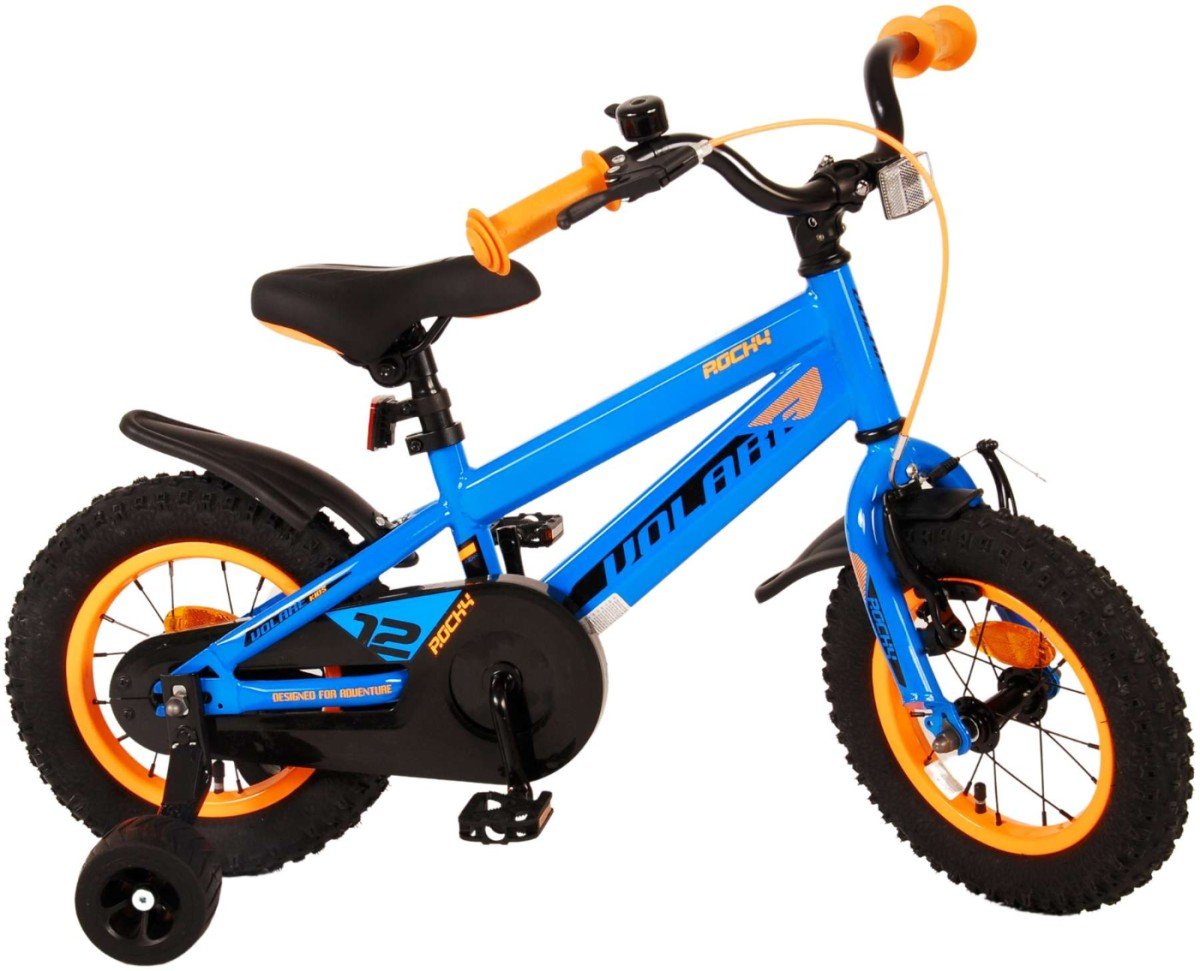 Volare Rocky Kinderfiets - Jongens - 12 inch, Blauw