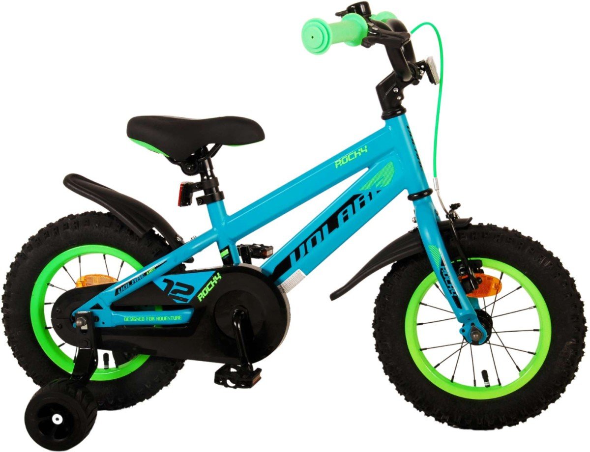 Volare Rocky Kinderfiets - Jongens - 12 inch, Groen