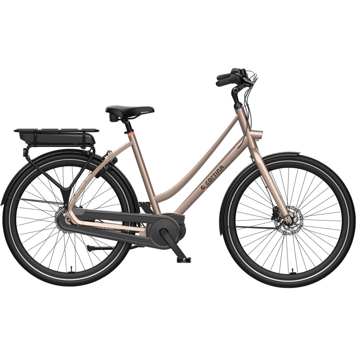 CORTINA Fiets E-Tide L53, Roze