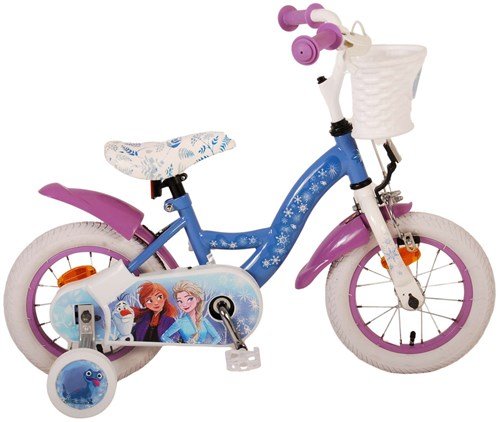 Volare Disney Frozen 2 Kinderfiets - Meisjes - 12 inch - Meisjes Blauw Paars 2024