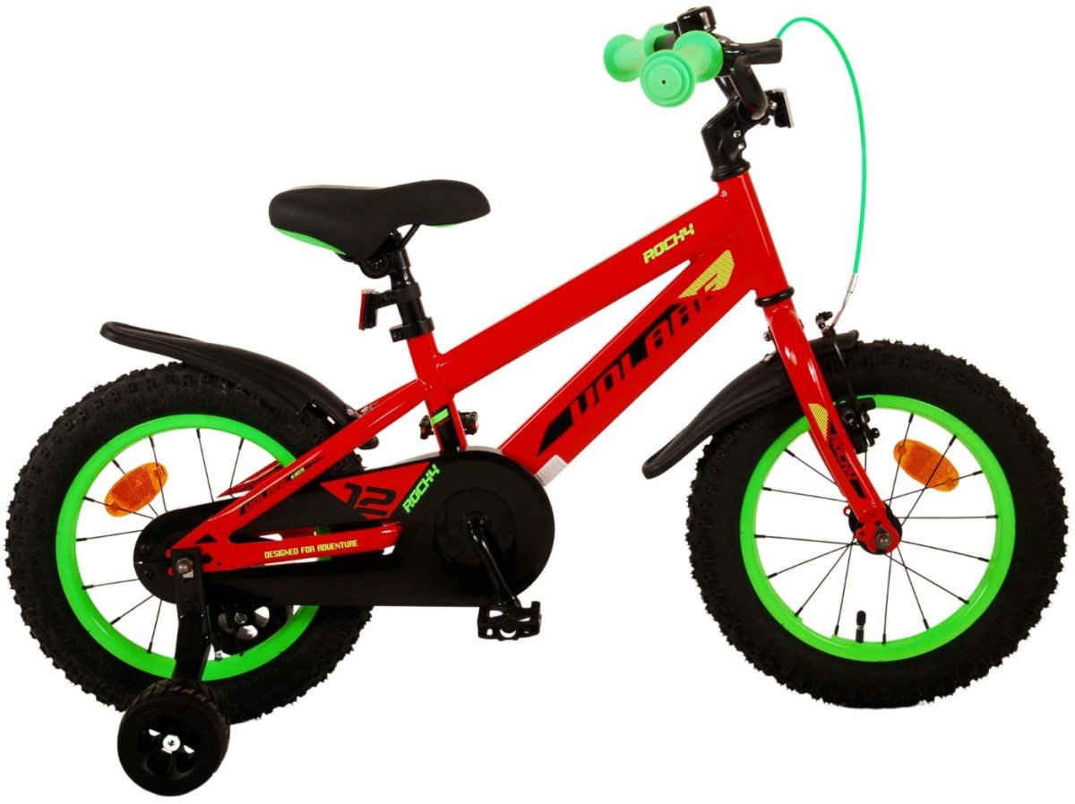 Volare Rocky Kinderfiets - Jongens - 14 inch, Rood