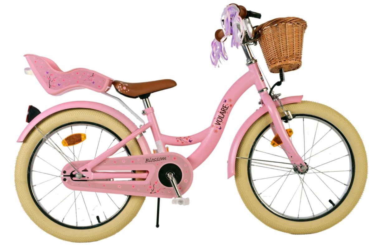 Volare Blossom Kinderfiets, Roze