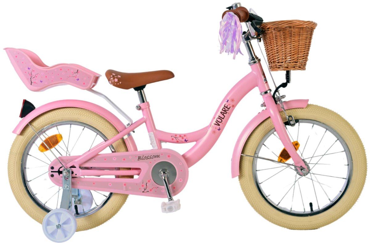 Volare Blossom Kinderfiets, Roze