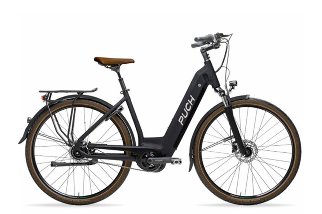 Puch E Maxi S+ Dames Zwart 50cm 2022