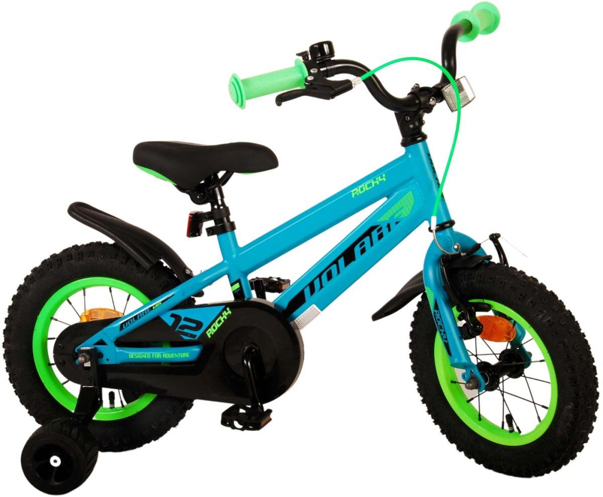 Volare Rocky Kinderfiets - Jongens - 12 inch, Groen