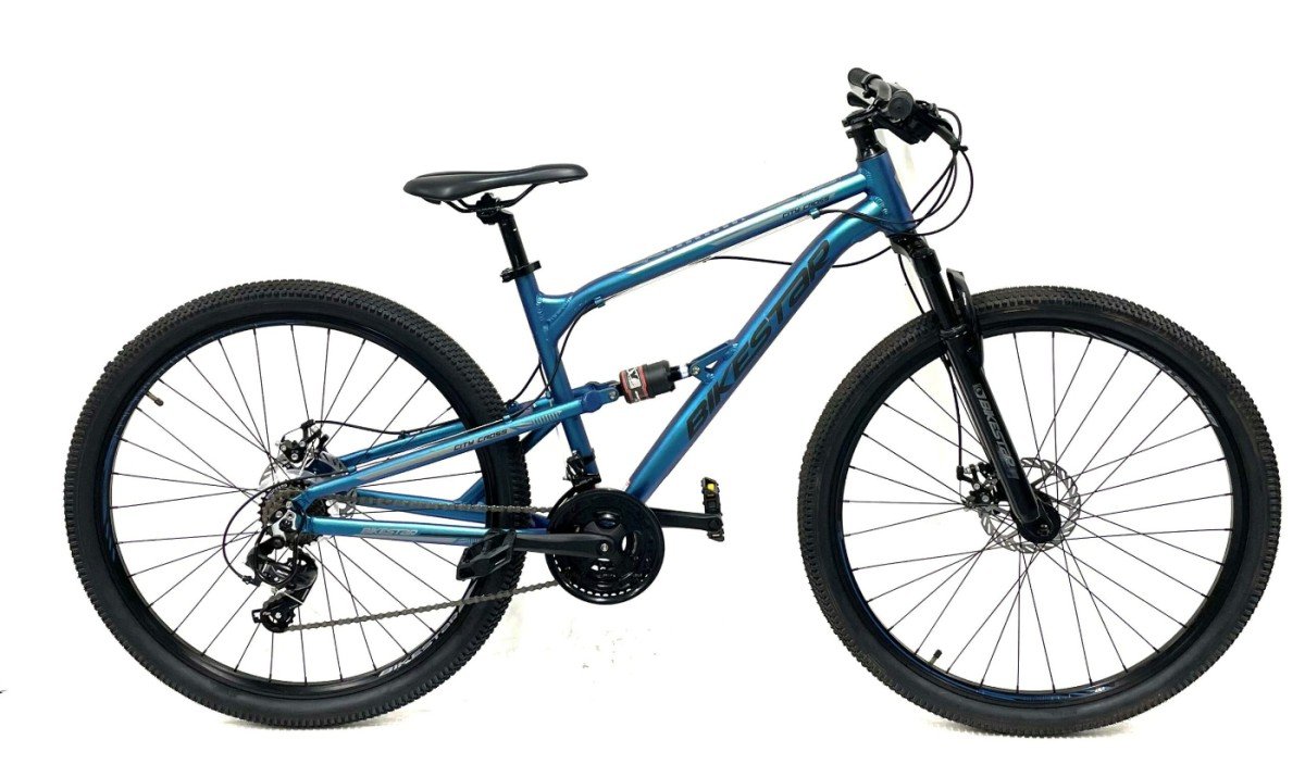 Bikestar City cross 29 fully, Blauw/Paars