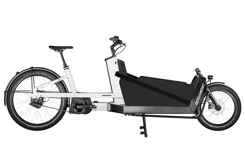 Bergamont BGM Bike E-Cargoville LJ Elite Lage instap Wit 2024