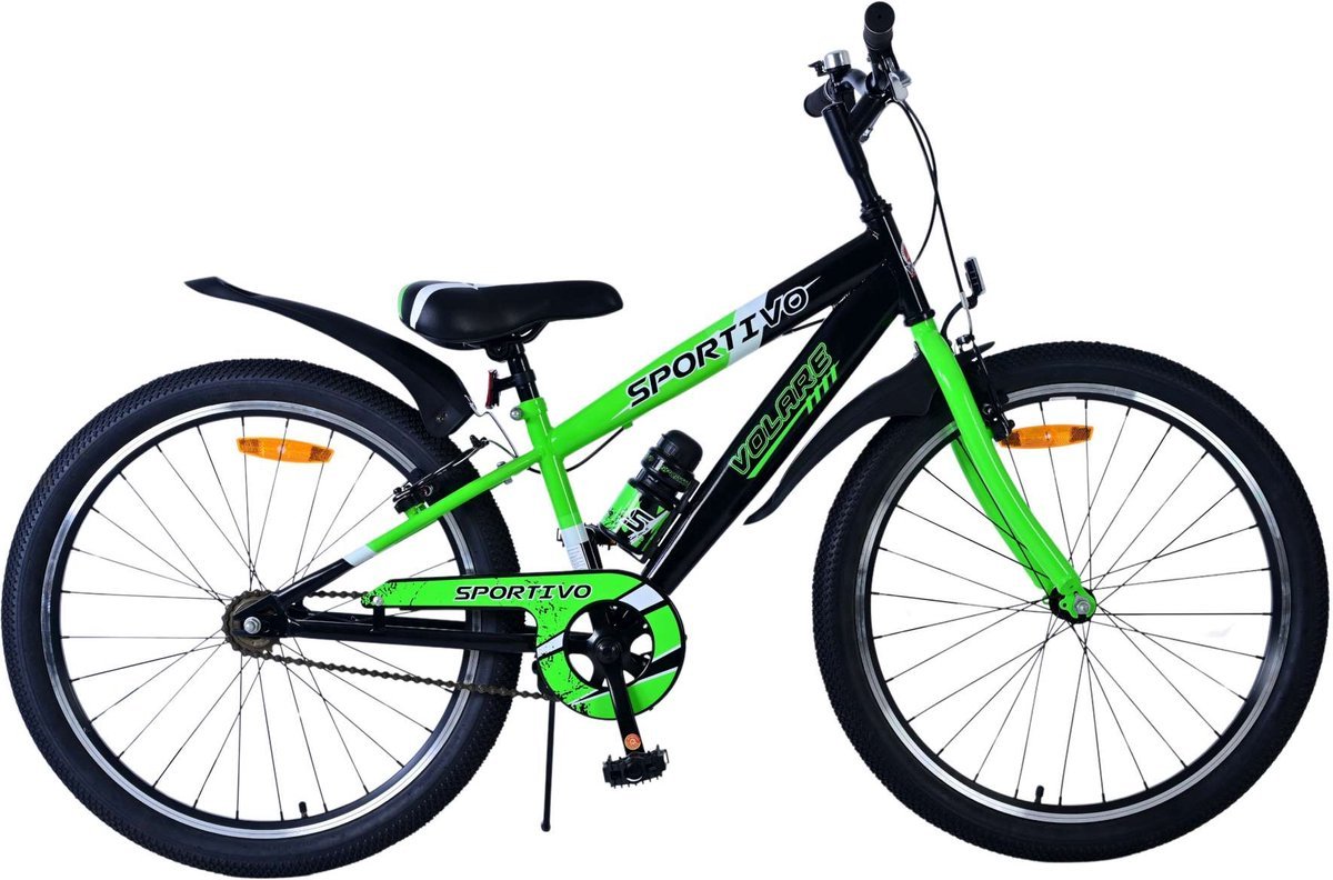 Volare Sportivo Kinderfiets - Jongens - 24 inch Jongens Groen 2024