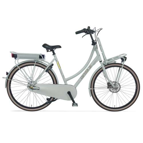 CORTINA E-U4 Transport Dames Smooth Grey Matt 57cm 2025