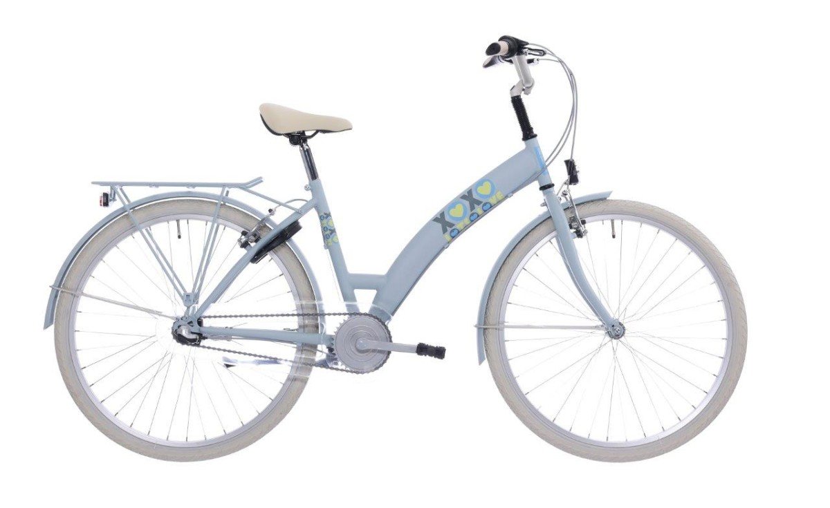 Bikefun Lots of love Meisjes Licht Blauw 26 Inch 2025