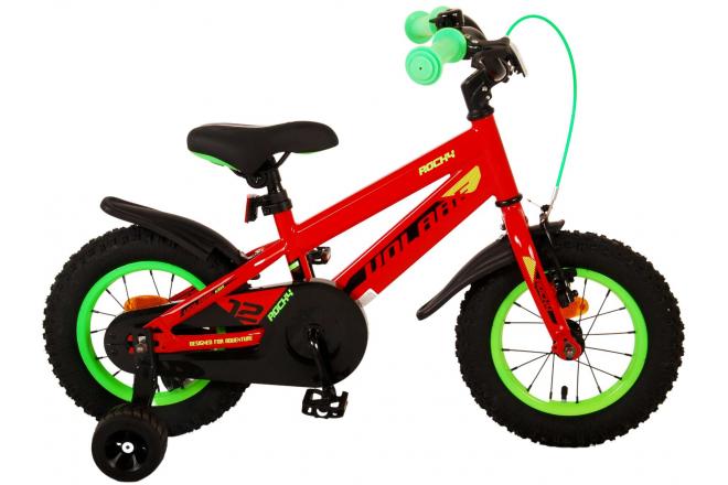 Volare Rocky Kinderfiets - Jongens - 12 inch Jongens Rood 2024