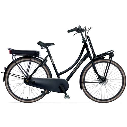 CORTINA E-U4 Transport Dames Jett Black Matt 61cm 2025