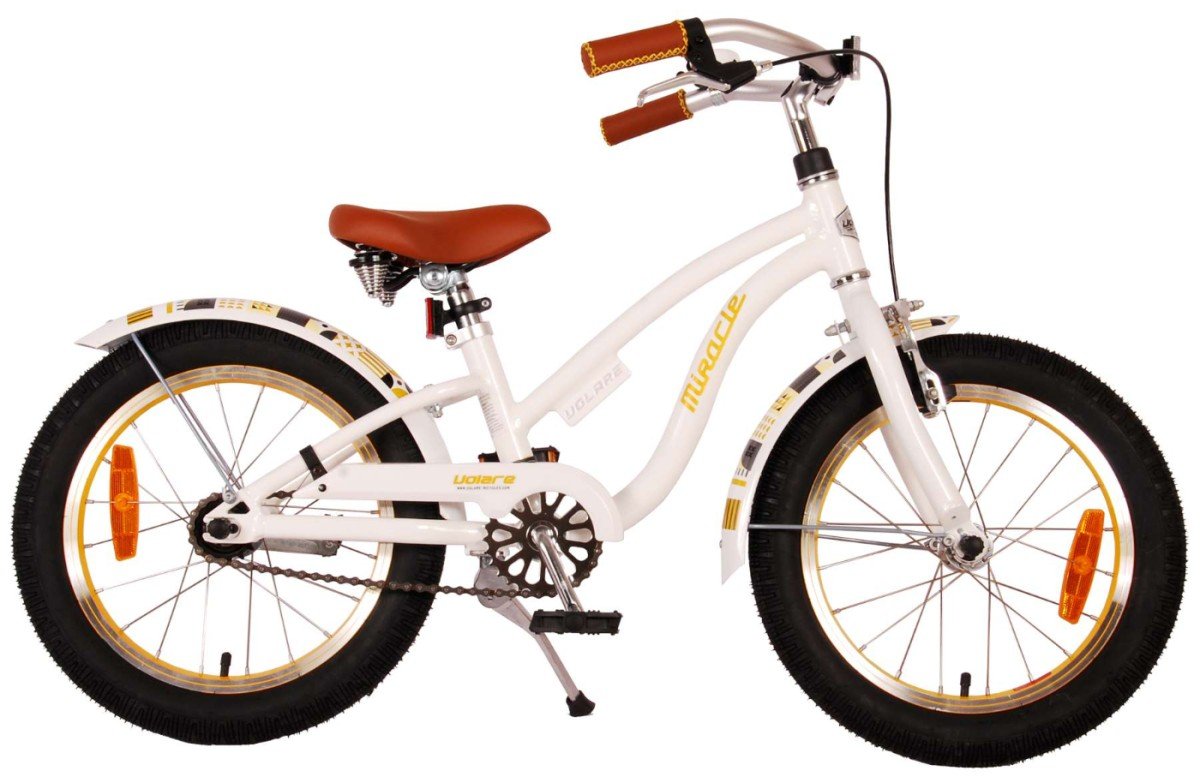 Volare Miracle cruiser 16 inch Meisjes Wit 2022