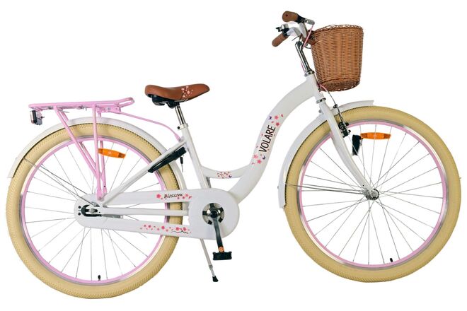 Volare Blossom Kinderfiets Meisjes Wit 26 Inch 2025