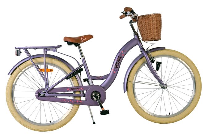 Volare Blossom Kinderfiets Meisjes Paars 24 inch 2026