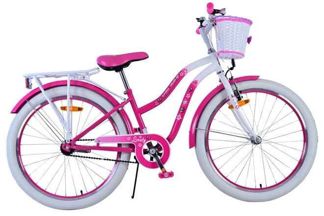 Volare Lovely Kinderfiets - Meisjes - 24 inch - Roze Meisjes Roze 2024