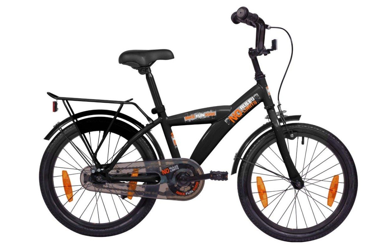 Bikefun No Rules No Limit Jongens Mat Zwart 18 Ich 2025
