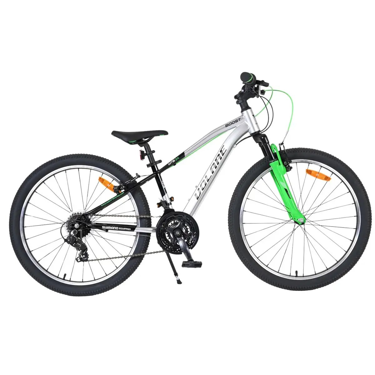 Volare Boost 26 inch 21 speed Heren zilver/groen 2026