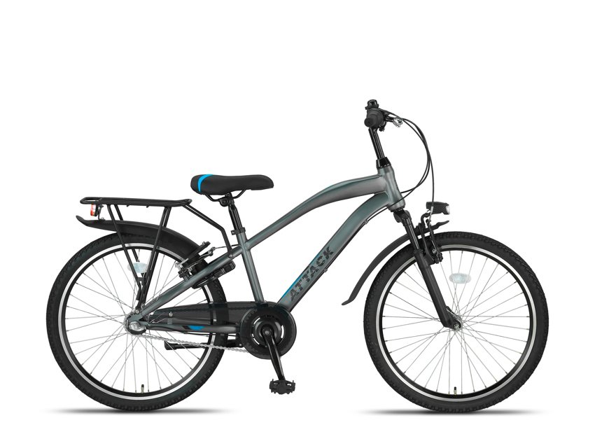 Altec Attack MTB N-3 Jongens Antraciet Blauw 24 inch 2026