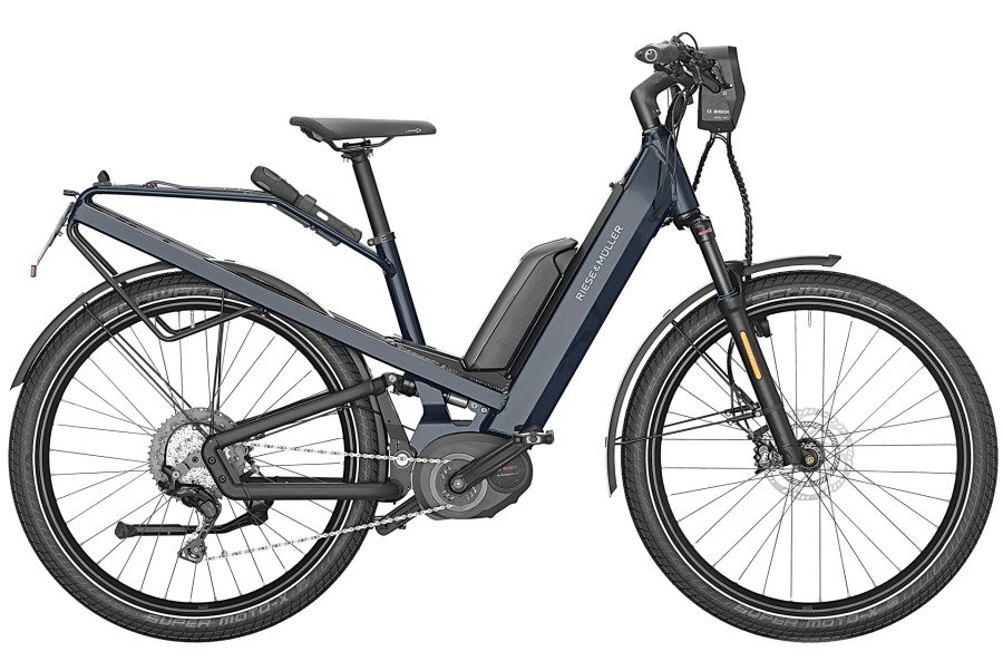 Riese & Müller Homage GT vario HS Dames monotube Deepsea Blue Metallic 54cm