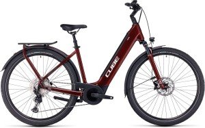 CUBE TOURING HYBRID EXC 625 RED/WHITE 2023 EE M