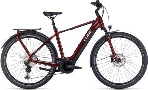 CUBE TOURING HYBRID EXC 625 RED/WHITE 2023 L