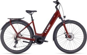 CUBE TOURING HYBRID EXC 625 RED/WHITE 2024 EE S